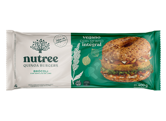 Hamburguesas Nutree Quinoa con Brocoli