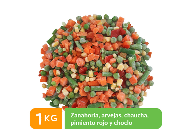 Mix Mexicano IQF - 1 Kg