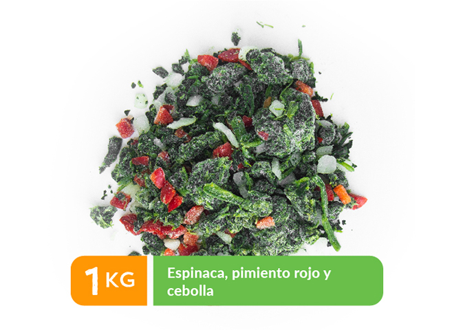 Mix Espinaca IQF - 1 Kg